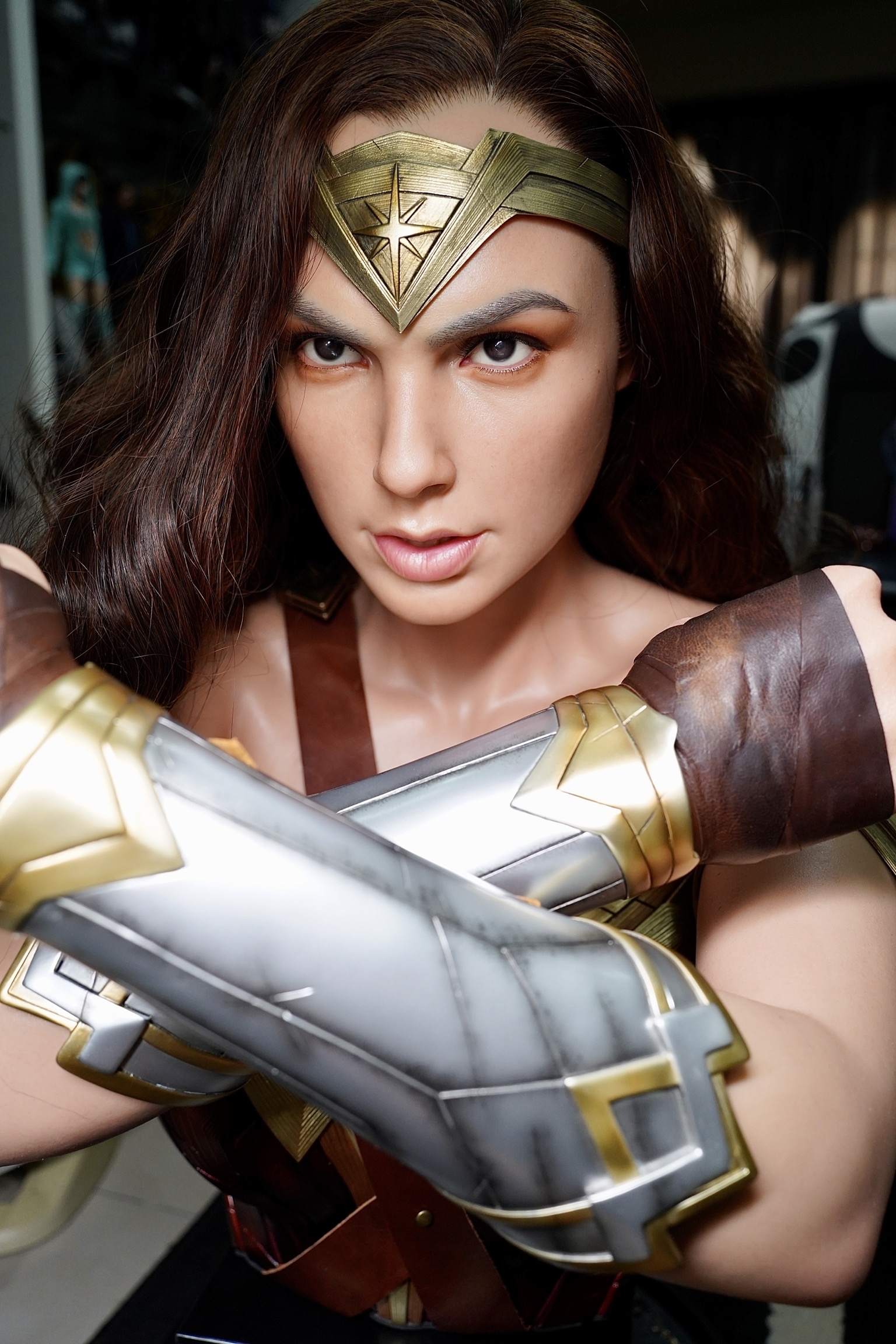 Queen Studio 神力女超人胸像简拍分享 格纳库 Gnaku Com 模型潮玩的格纳库