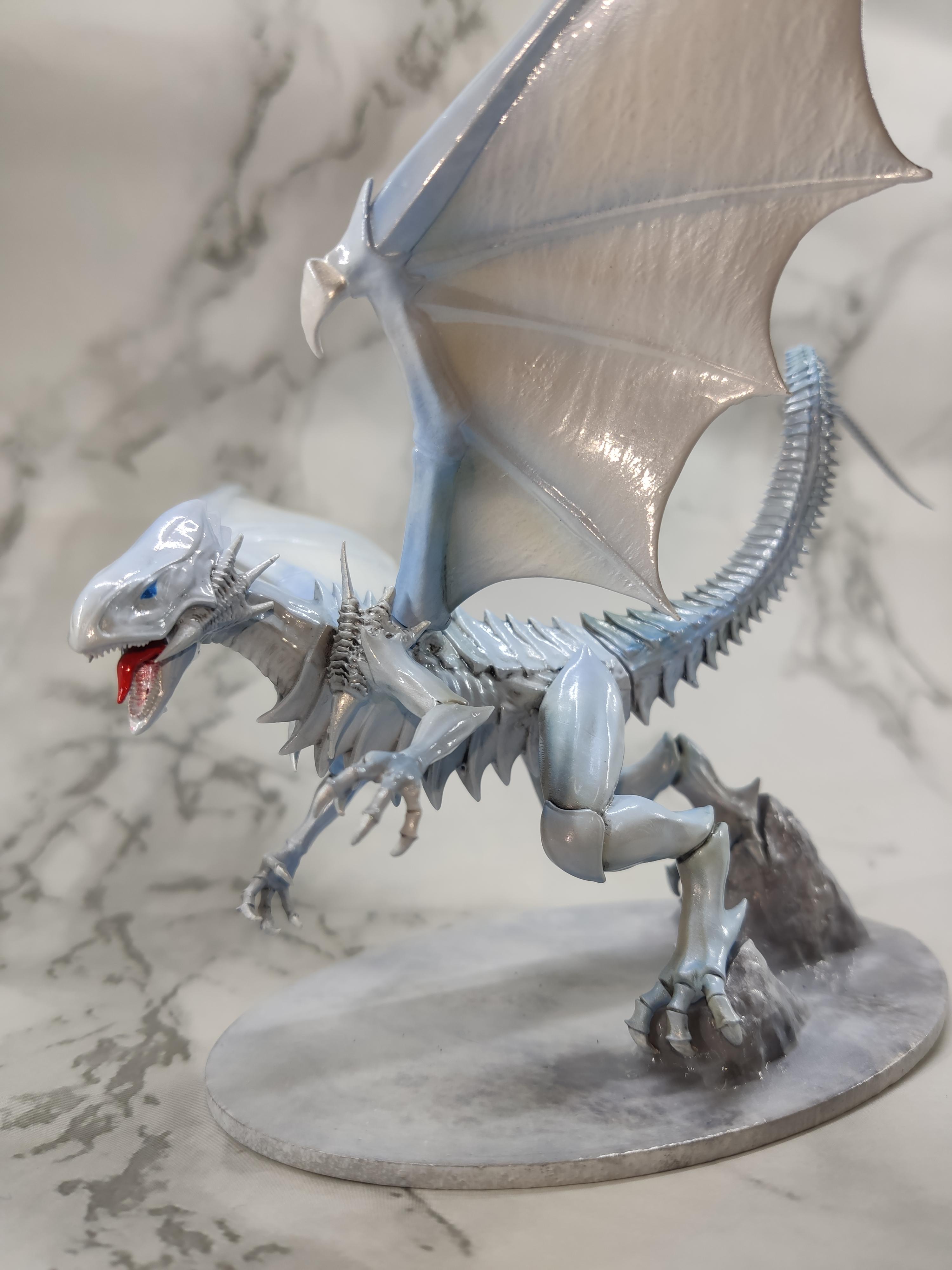 青眼白龙-游戏王.3d打印 gk