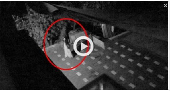 凌晨6:20 馬來西亞 一間屋子後院的CCTV是安裝來拍攝小偷的，竟然不小心拍攝到…  （白衣飄女）正在…真恐怖！！！嚇死你！！