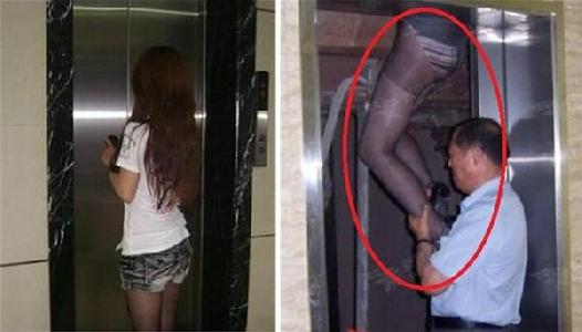 電梯又吃人!! 監控拍下可怕一幕，美女一秒喪命 ~ 太可怕了!!【內附影片】  