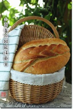 法式顶辫咸味面包